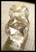 Dice : Dice - 6D Pipped - Chile Heres Clear Akrylic Large - Mar 2013 Ebay